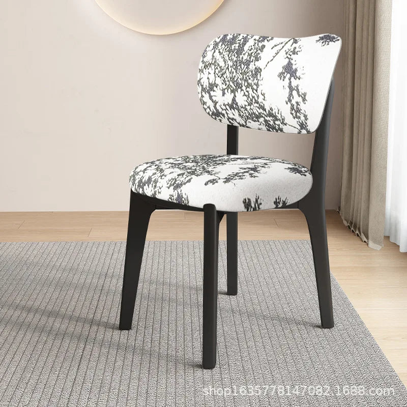 Nordic dining chair side view