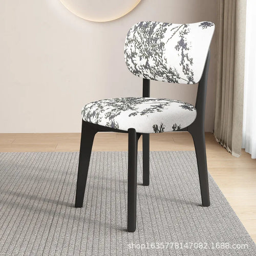 Nordic dining chair side view